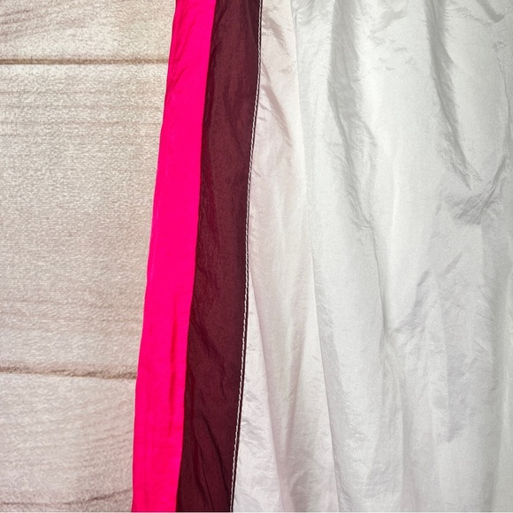 FP Movement Free People End Zone Track Pants Pink White Striped Sz M - Picture 8 of 11